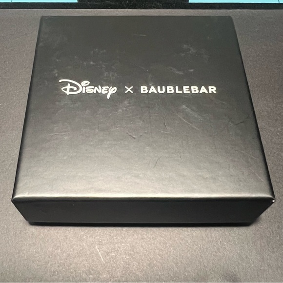 Baublebar x Disney Mickey Mouse Pavé Print Drop Earrings - New With Box - Picture 2 of 6